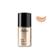 Paese Long Cover Luminous & Vitamin C Foundation - 01N Light Beige - foundation container isolated on a white background