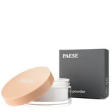 Paese Mattifying Rice Loose Powder - retail powder box on a white background