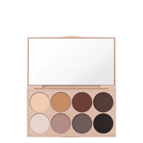 Paese Mattlicious Eyeshadow Palette - shade swatches shown beside the product