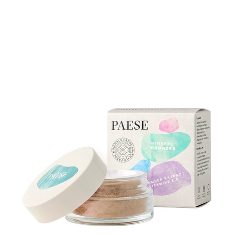 Paese Minerals Mineral Bronzer - powder compact with the shade visible on a white background