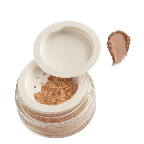 Paese Minerals Mineral Bronzer - 401C Medium - powder compact with the shade visible on a white background