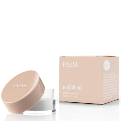 Paese Puff Cloud Under-Eye Powder - retail powder box on a white background