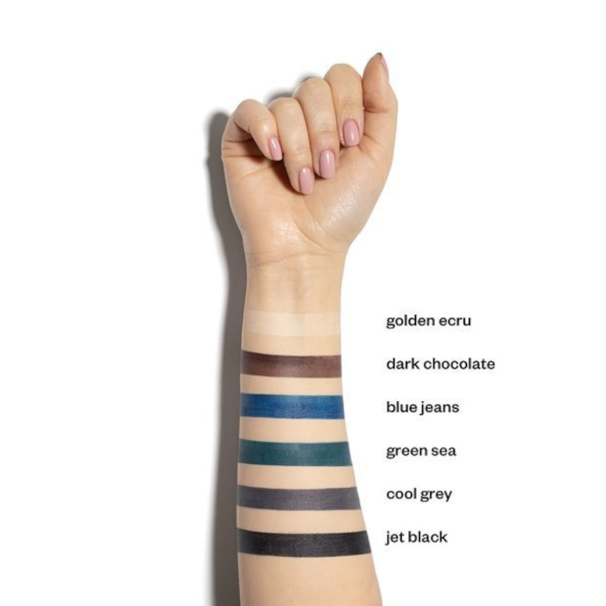 Paese Soft Eye Pencil Eyes Makeup - shade swatches shown beside the product