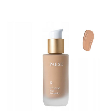 Paese Unique Matt Foundation - 603W Ivory - foundation container isolated on a white background