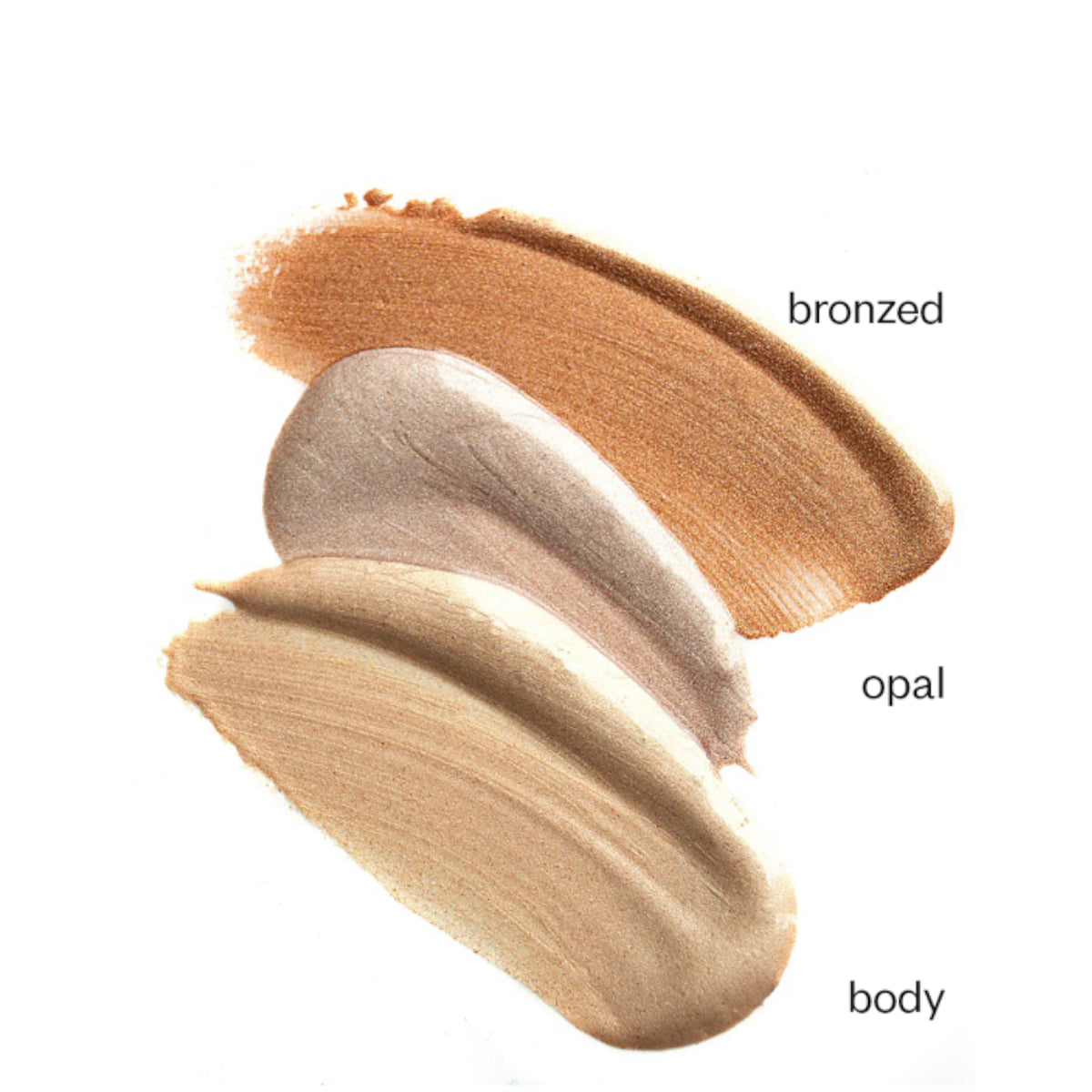 Paese Wonder Glow Liquid Highlighter Body - shade swatches shown beside the product