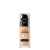Revlon ColorStay Foundation Combination & Oily Skin SPF15 - 200 Nude - foundation container isolated on a white background