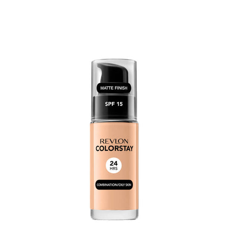 Revlon ColorStay Foundation Combination & Oily Skin SPF15 - 310 Warm Golden - foundation container isolated on a white background