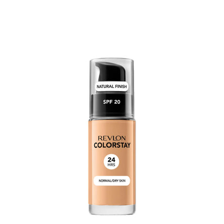 Revlon ColorStay Foundation Combination & Oily Skin SPF15 - 330 Natural Tan - foundation container isolated on a white background