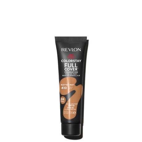 Revlon ColorStay Full Cover Foundation SPF10 - 410 Toast - foundation container isolated on a white background