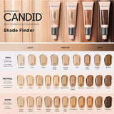 Revlon Photoready Candid Foundation Natural Finish - finished result shown on a model's face
