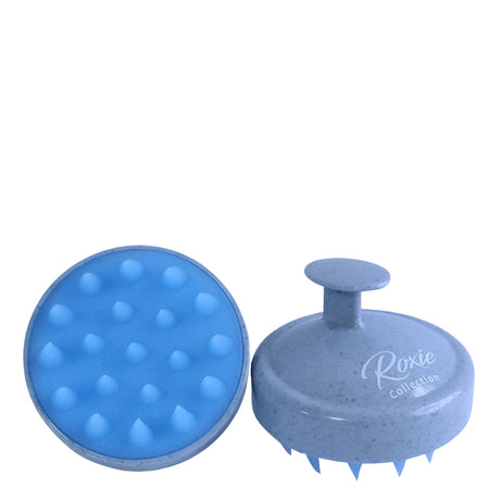 Roxie Cosmetics Stimulating Scalp Massager Brush - isolated on a white background