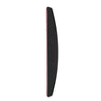 Sunone Crescent Black Nail File 100/180 - isolated on a white background