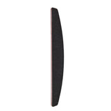 Sunone Crescent Black Nail File 100/180 - isolated on a white background