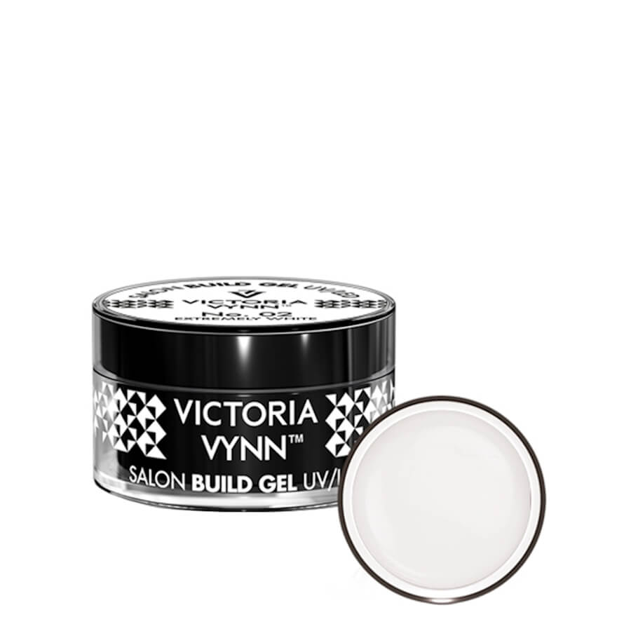 Victoria Vynn Builder Gel UV/LED Extremely White 02 - product colour shown on a white background