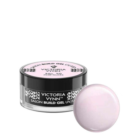 Victoria Vynn Builder Gel UV/LED Pink Glass 10 - product colour shown on a white background