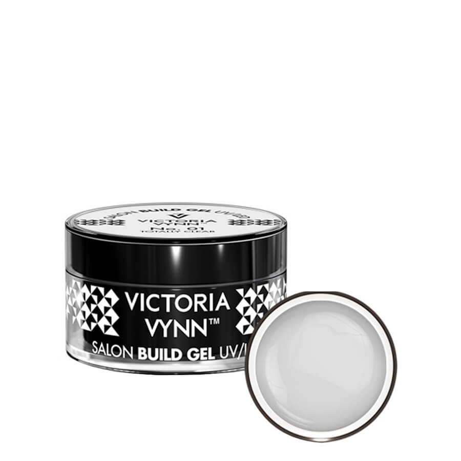 Victoria Vynn Builder Gel UV/LED Totally Clear 01 - product colour shown on a white background