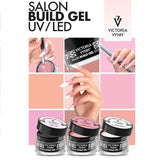 Victoria Vynn Builder Gel UV/LED Totally Clear 01 - product colour shown on a white background