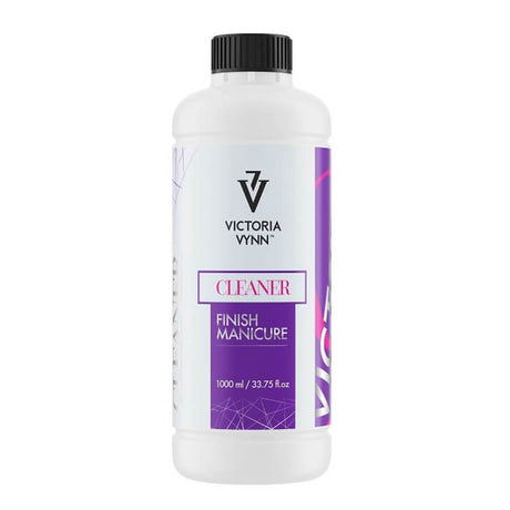Victoria Vynn Cleaner Finish Manicure - 1000ml - arranged with the included components on a white background