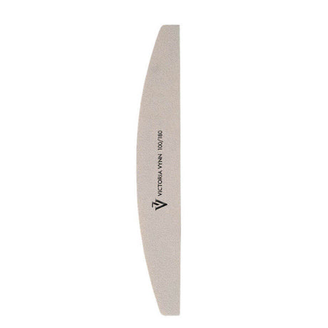 Victoria Vynn Crescent Nail File 100/180 - isolated on a white background