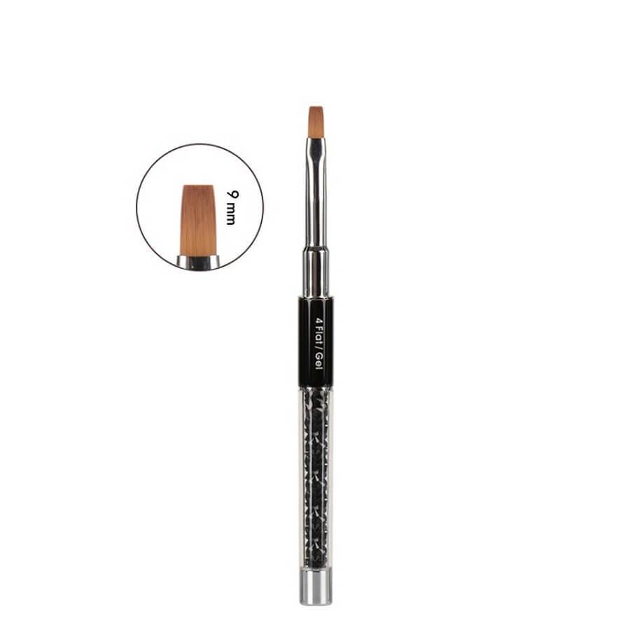 Victoria Vynn Flat Nail Gel Brush 4 - isolated on a white background