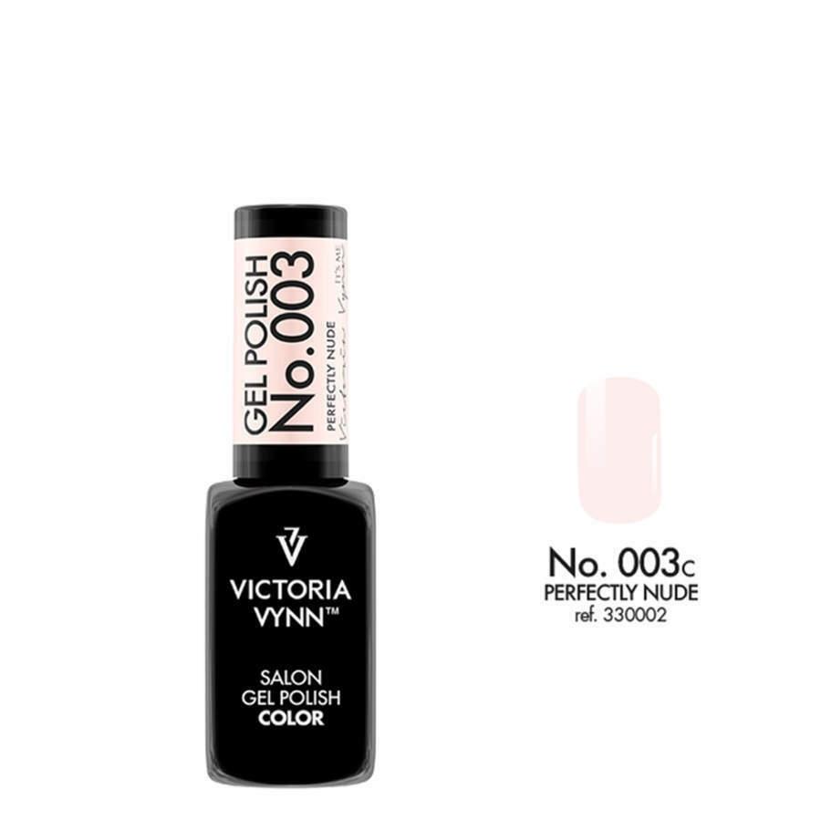 Victoria Vynn Gel Polish Color 003 Perfectly Nude - product colour shown on a white background