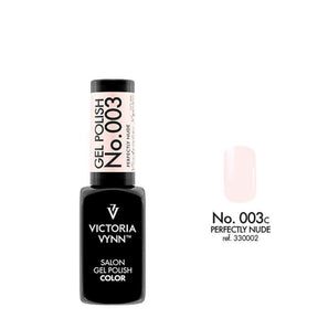 Victoria Vynn Gel Polish Color 003 Perfectly Nude - product colour shown on a white background