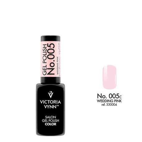 Victoria Vynn Gel Polish Color 005 Wedding Pink - product colour shown on a white background