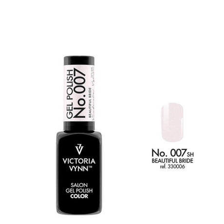 Victoria Vynn Gel Polish Color 007 Beautiful Bride - product colour shown on a white background
