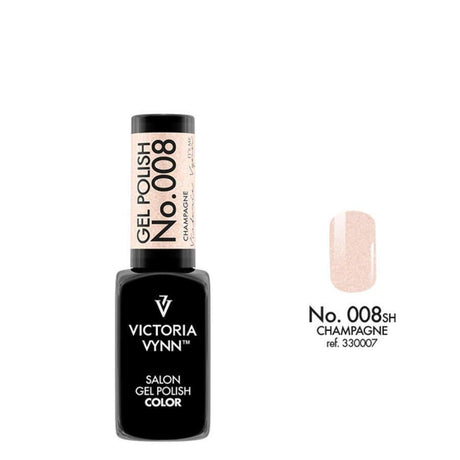 Victoria Vynn Gel Polish Color 008 Champagne - product colour shown on a white background