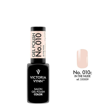 Victoria Vynn Gel Polish Color 010 In The Nude - product colour shown on a white background