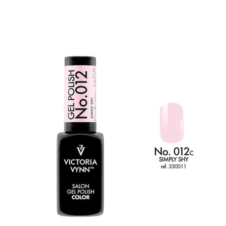 Victoria Vynn Gel Polish Color 012 Simply Shy - product colour shown on a white background