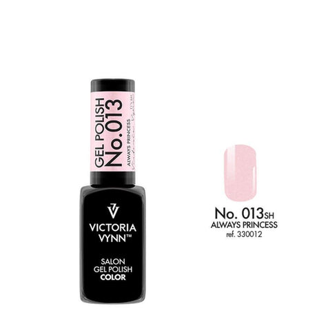 Victoria Vynn Gel Polish Color 013 Always Princess - product colour shown on a white background
