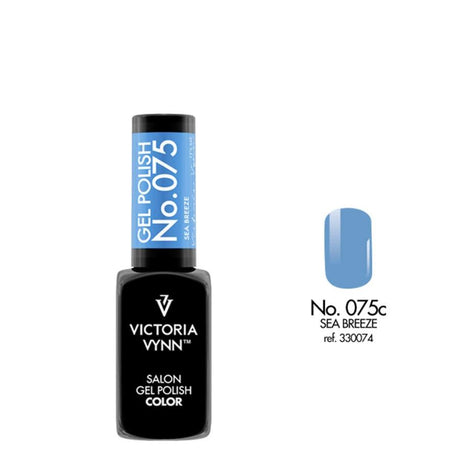 Victoria Vynn Gel Polish Color 075 Sea Breeze - product colour shown on a white background
