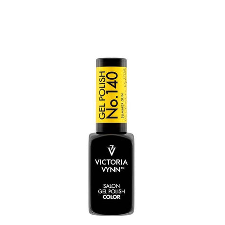 Victoria Vynn Gel Polish Color 140 Summer Sun - product colour shown on a white background