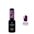 Victoria Vynn Gel Polish Color 212 Dark Crimson - product colour shown on a white background