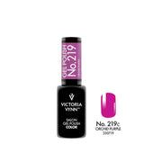 Victoria Vynn Gel Polish Color 219 Orchid Purple - product colour shown on a white background