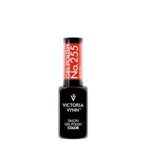 Victoria Vynn Gel Polish Color 255 Brick Red - product colour shown on a white background