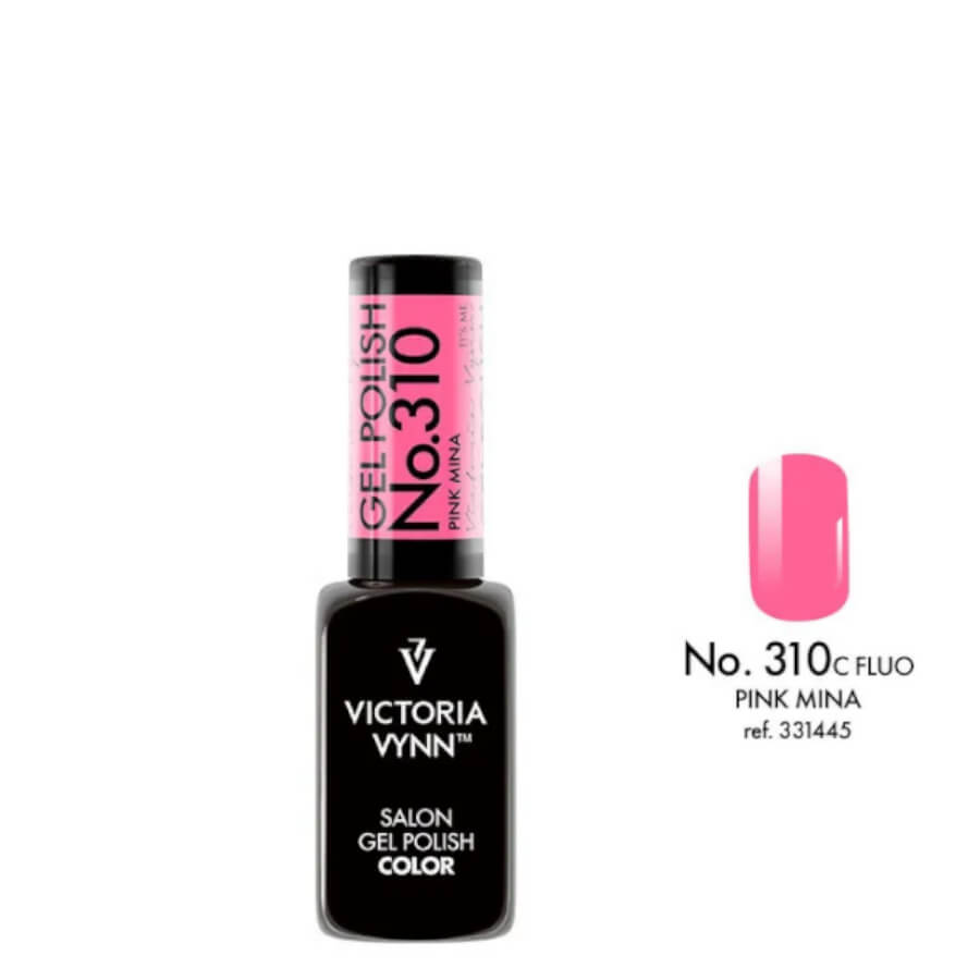 Victoria Vynn Gel Polish Color 310 Pink Mina - product colour shown on a white background