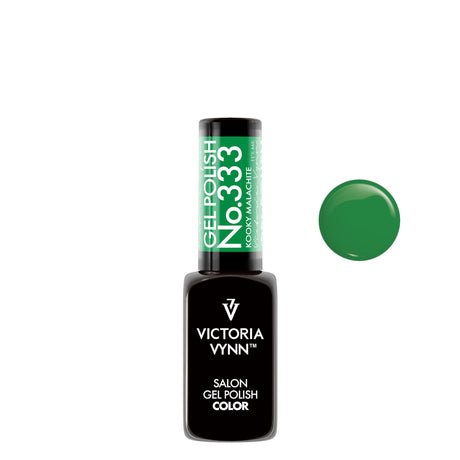 Victoria Vynn Gel Polish Color 333 Kooky Malachite - product colour shown on a white background
