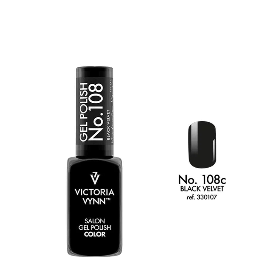 Victoria Vynn Gel Polish Mega Base 5 Pack Gift Set - arranged with the included components on a white background