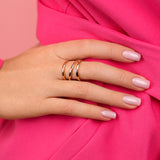 Victoria Vynn Gel Polish Mega Base Blink Pink - colour shown on manicured nails