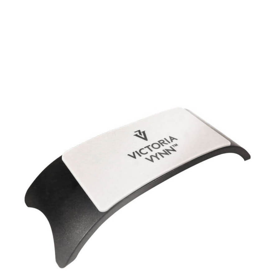 Victoria Vynn Hand Rest Manicure Holder - Black - isolated on a white background