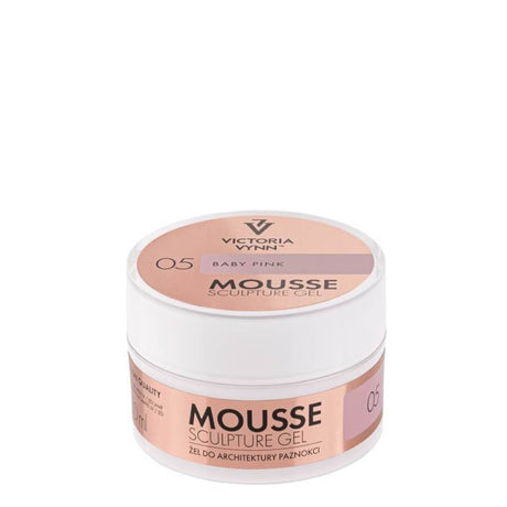 Victoria Vynn Mousse Sculpture Gel 05 Baby Pink - product colour shown on a white background