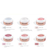 Victoria Vynn Mousse Sculpture Gel 06 Dirty Blush - shade swatches shown beside the product