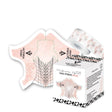Victoria Vynn Nail Forms Basic - printed nail extension form displayed on a white background