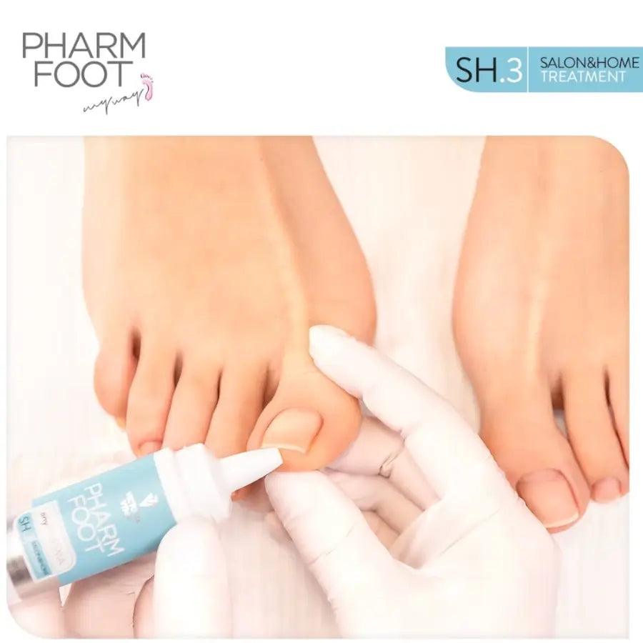 Pharm Foot onlyPlasma Onycholysis Mixture with Colostrum SH.3 - isolated on a white background