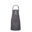 Victoria Vynn Professional Nail Tech Apron - Grey - colour shown on manicured nails