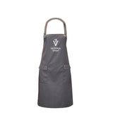 Victoria Vynn Professional Nail Tech Apron - Grey - colour shown on manicured nails