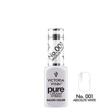Victoria Vynn Pure Creamy Hybrid Gel 001 Absolute White - product colour shown on a white background