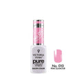 Victoria Vynn Pure Creamy Hybrid Gel 010 Pink Glamour - product and colour sample arranged on a white background